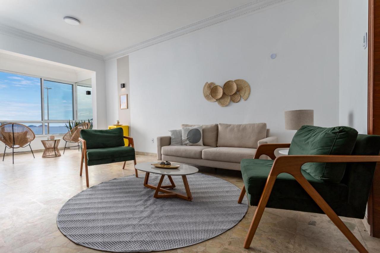里约热内卢Sofisticado Em Copacabana - Vista Para Praia - A403 Z3公寓 外观 照片
