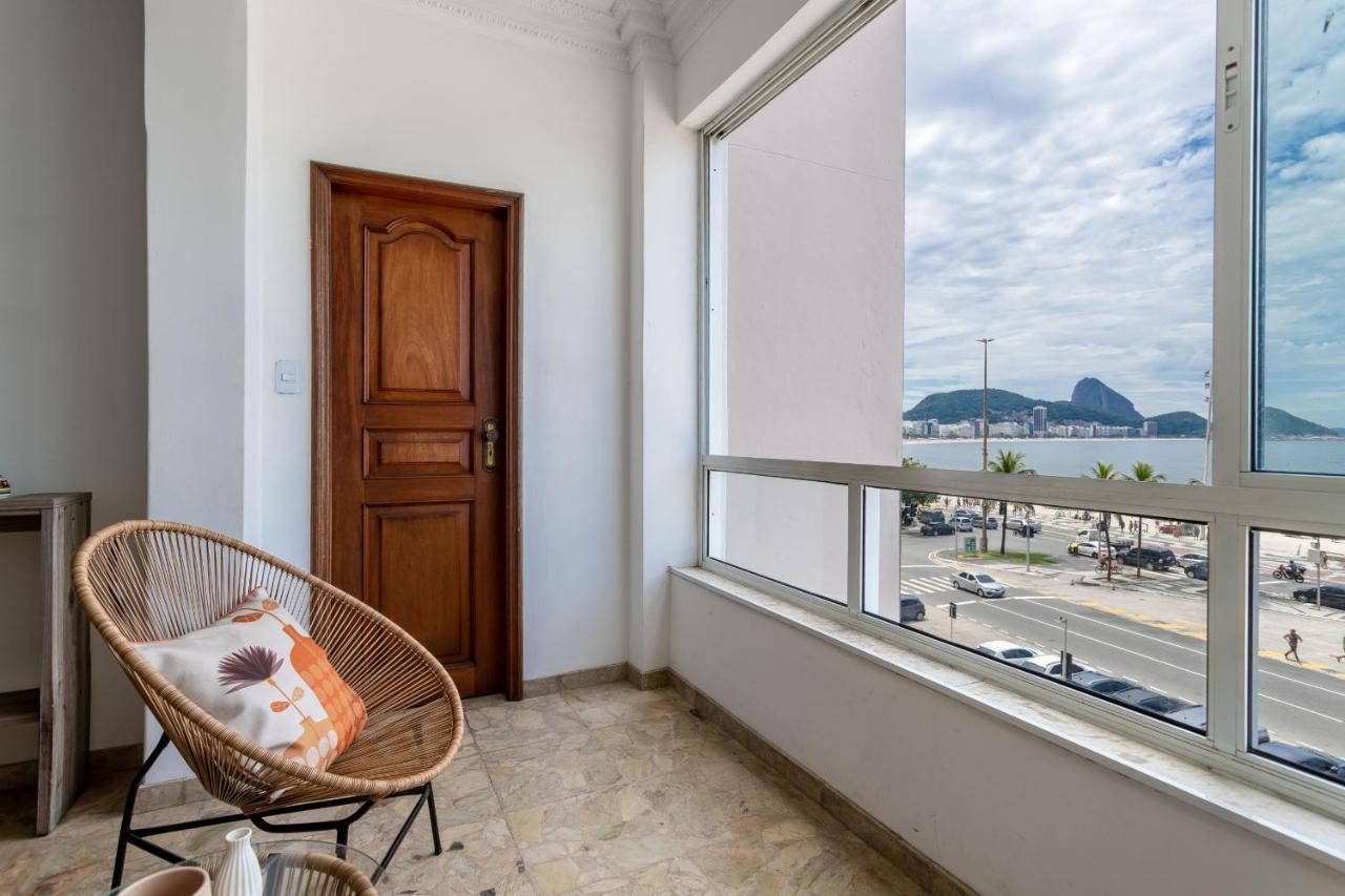 里约热内卢Sofisticado Em Copacabana - Vista Para Praia - A403 Z3公寓 外观 照片