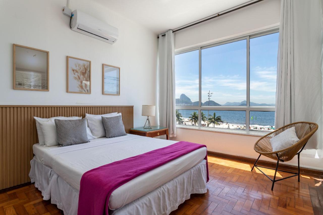 里约热内卢Sofisticado Em Copacabana - Vista Para Praia - A403 Z3公寓 外观 照片