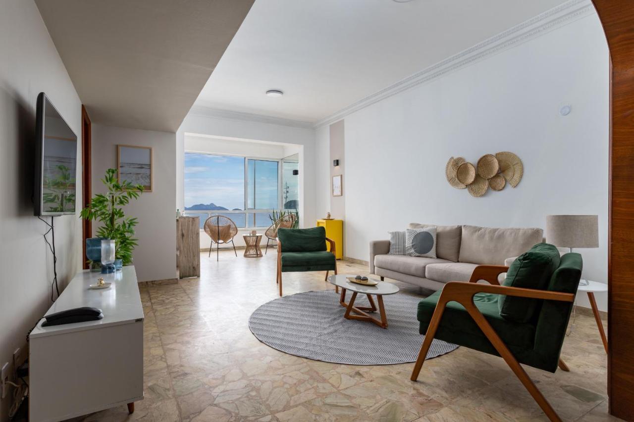 里约热内卢Sofisticado Em Copacabana - Vista Para Praia - A403 Z3公寓 外观 照片